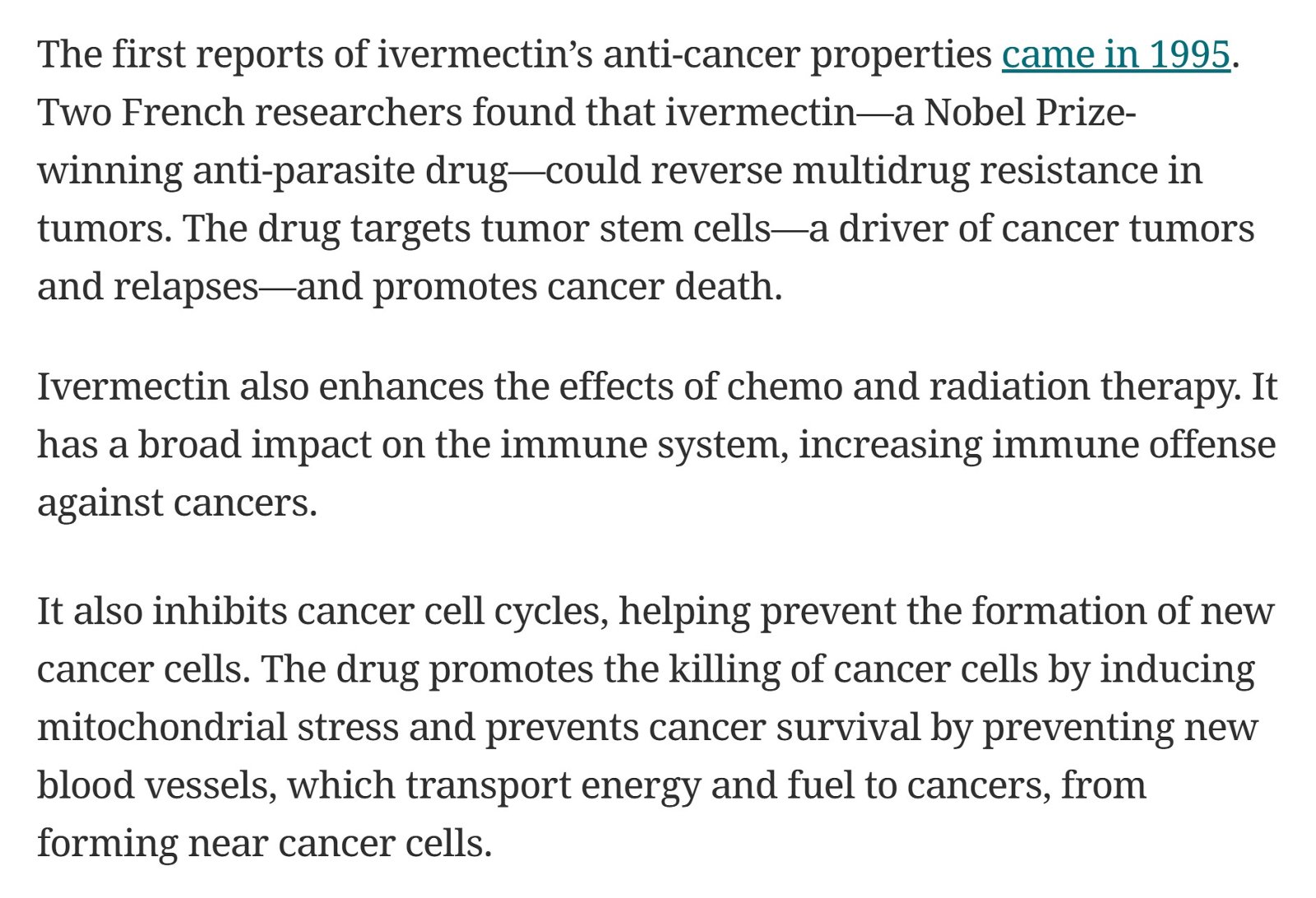 Ivermectin virkni gegn krabba